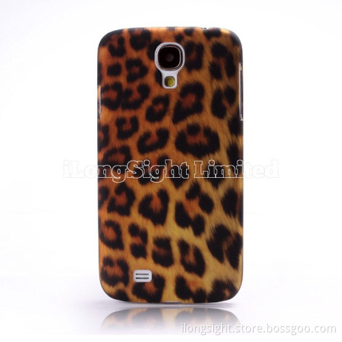 Leopard Print Plastic Case For Samsung S4 i9500